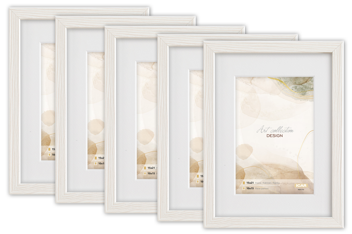 Bilderrahmen IDEA PAS PAK M5 weiß